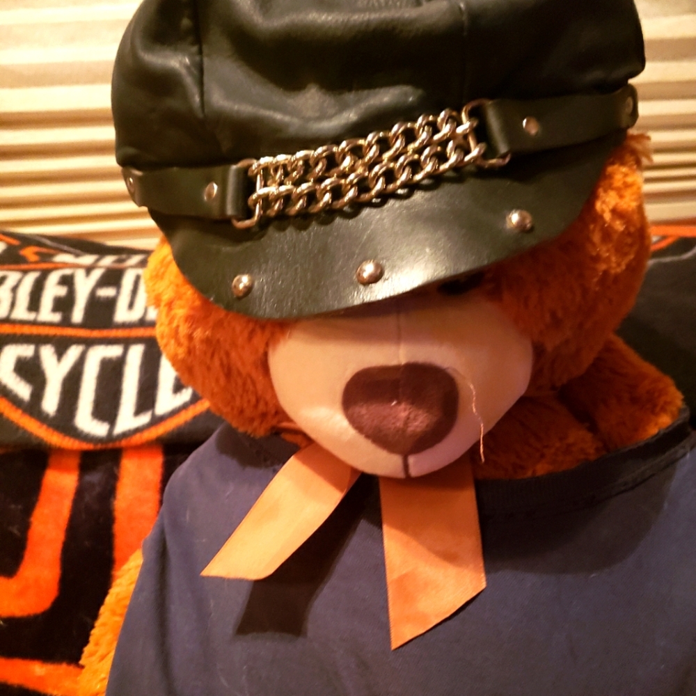 Black Leather hat